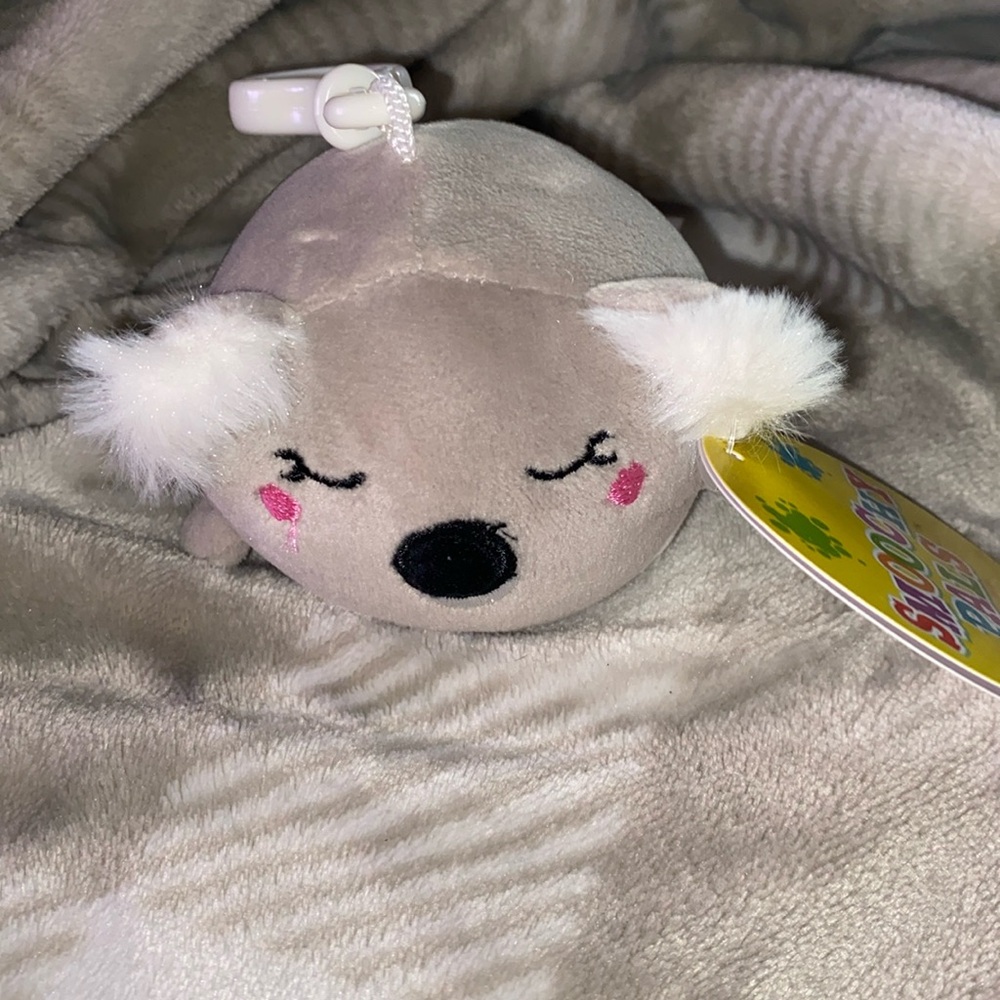 Smoochy pals koala clip plush